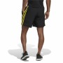 Pantaloni Corti Sportivi da Uomo Adidas Hiit 3S Nero 9"