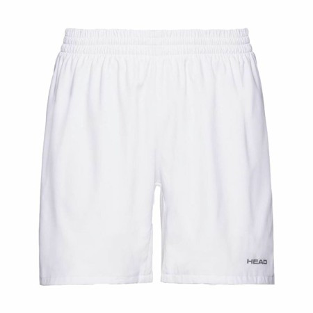 Pantaloni Corti Sportivi da Uomo Head Club Bianco