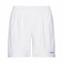 Pantaloni Corti Sportivi da Uomo Head Club Bianco