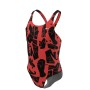 Costume da Bagno Bambina Nike Rosso Cremisi