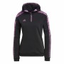 Felpa con Cappuccio Donna Adidas winterized Nero