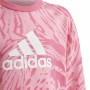 Felpa senza Cappuccio da Bambina Adidas Future Icons Hybrid Animal Rosa