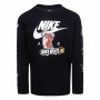 Felpa senza Cappuccio Bambino Nike Snowboarding Nero