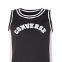 Vestito Converse Basketball Jurk Bambina Nero