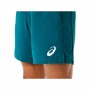 Pantaloni Corti Sportivi da Uomo Asics Match 7IN Ciano