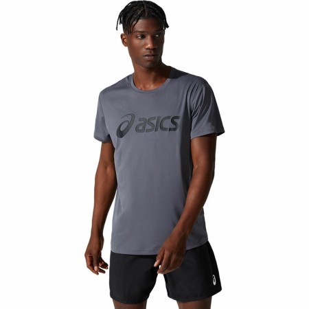 Maglia a Maniche Corte Uomo Asics Core Grigio scuro