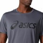 Maglia a Maniche Corte Uomo Asics Core Grigio scuro