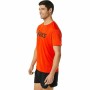 Maglia a Maniche Corte Uomo Asics Core Arancio