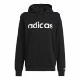 Felpa con Cappuccio Uomo Adidas French Terry Linear Logo Nero