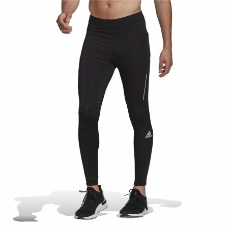 Leggings Sportivi da Uomo Adidas Own The Run Nero