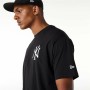 Maglia a Maniche Corte Uomo New Era New York Yankees MLB Nero