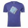 Maglia Sportiva a Maniche Corte Reebok Les Mills BodyPump Azzurro