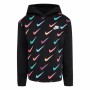 Felpa per Bambini Nike Nsw Nero