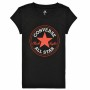 Maglia a Maniche Corte per Bambini Converse Timeless Nero