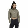 Felpa con Cappuccio Donna Adidas Originals Cropped