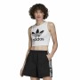 Maglia a Maniche Corte Donna Adidas Tank Bianco