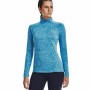 Maglia a maniche lunghe da donna Under Armour training Azzurro