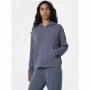 Felpa con Cappuccio Donna 4F BLD041 Azzurro Yoga