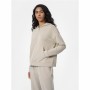 Felpa con Cappuccio Donna 4F BLD041 Beige Yoga