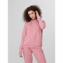 Felpa con Cappuccio Donna 4F Zip Up Rosa