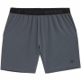 Pantaloni Corti Sportivi da Uomo 4F Grigio scuro