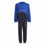 Completo Sportivo per Bambini Adidas Crew Azzurro