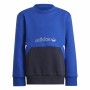 Completo Sportivo per Bambini Adidas Crew Azzurro