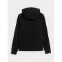 Felpa con Cappuccio Donna 4F Fleece Nero