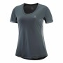 Maglia a Maniche Corte Donna Salomon Agile Grigio scuro