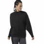 Felpa senza Cappuccio Donna Reebok Supply Crew Nero