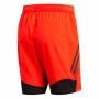 Pantaloni Corti Sportivi da Uomo Adidas Tech Woven Arancio