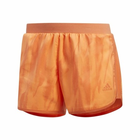 Pantaloncini Sportivi da Donna Adidas M10 3" Arancio