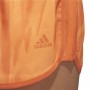 Pantaloncini Sportivi da Donna Adidas M10 3" Arancio