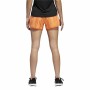 Pantaloncini Sportivi da Donna Adidas M10 3" Arancio