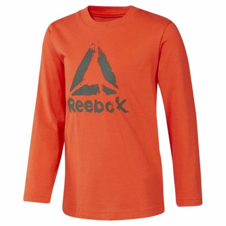 Maglia a Maniche Lunghe Bambino Reebok Boys Training Essentials Arancio