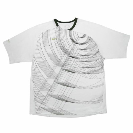 Maglia a Maniche Corte Uomo Nike Summer T90 Bianco