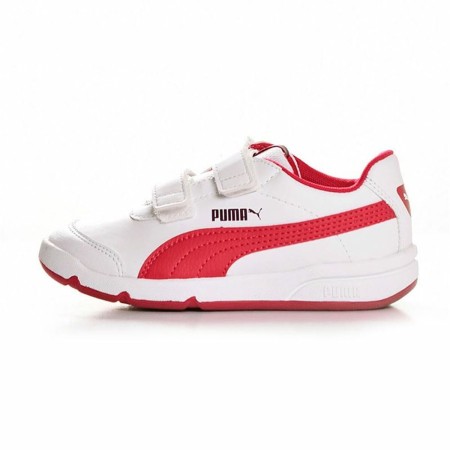 Scarpe da Tennis Casual Bambino Puma Stepfleex 2 SL V PS Rosso Bianco