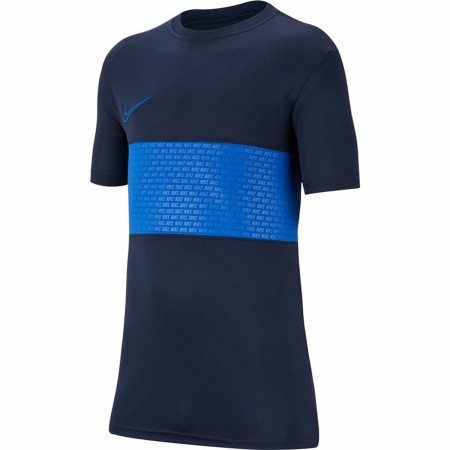 Maglia a Maniche Corte per Bambini Nike Dri-FIT Academy Azzurro