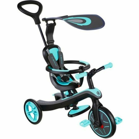 Triciclo Globber Explorer Trike 4 in 1 Azzurro