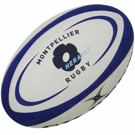 Pallone da Rugby Gilbert REPLICA - Montpellier 5 Multicolore