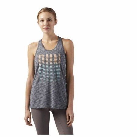 Canotta Donna Reebok RE TANK Grigio