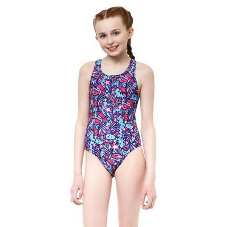 Costume da Bagno Bambina Comet Pacer Azzurro