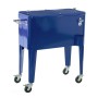 Frigo Portatile Fresh 74 x 43 x 80 cm Metallo Blu cobalto