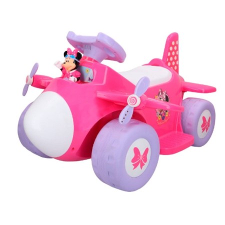 Macchina Elettrica per Bambini Minnie Mouse Batteria Aereo 6 V