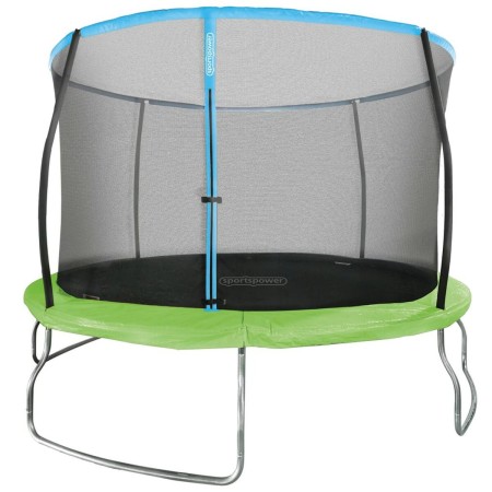 Trampolino per Bambini con Rete di Sicurezza Aktive 366 x 266 x 366 cm