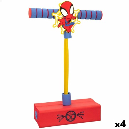 Pogo jumper Spiderman 3D Rosso Per bambini (4 Unità)