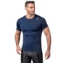 Maglia a Maniche Corte Uomo Reebok Wor Aactivchill Tech Azzurro