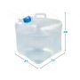 Bottiglia d'acqua Aktive Polietilene 15 L 24 x 28 x 24 cm (12 Unità)