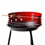 Barbecue Portatile Aktive Rosso Legno Ferro 37,5 x 70 x 38,5 cm