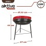 Barbecue Portatile Aktive Rosso Ferro Plastica 37 x 44 x 33 cm